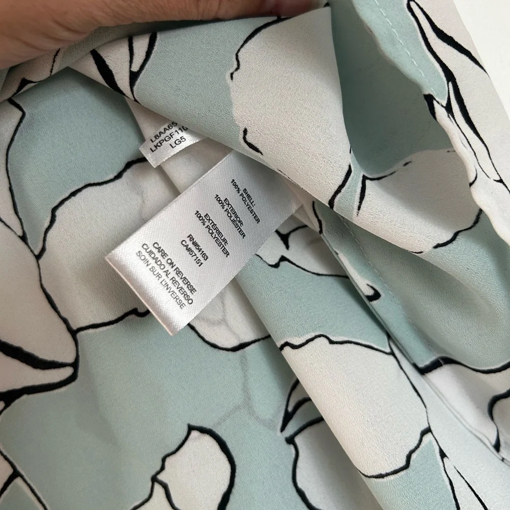 Karl Lagerfeld Floral Blouse - Picture 5 of 6